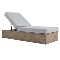 Modway Convene Chaises Longues, Cappuccino Gray