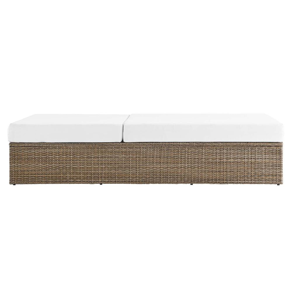 Modway Convene Chaises Longues Cappuccino White