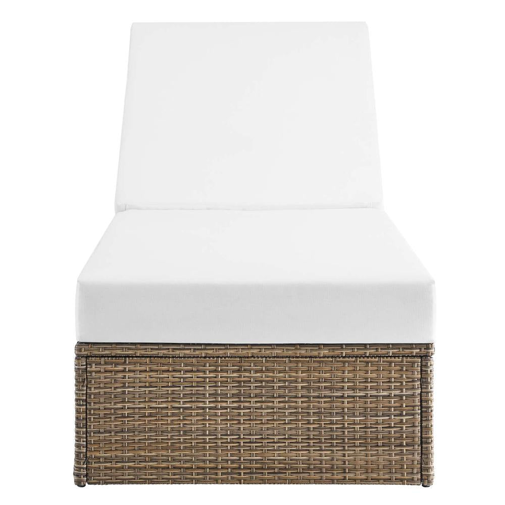 Modway Convene Chaises Longues Cappuccino White