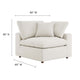 Modway Commix Modular Sofa Corner Chair Ivory Boucle MDY-EEI-6259-IVO