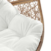 Modway Commix Patio-Lounge-Chairs Cappuccino White MDY-EEI-6262-CAP-WHI