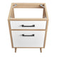 Maverick 24’ Bathroom Vanity Cabinet - Sink Basin Not Included - No Shipping Charges MDY-EEI-6266-OAK-WHI