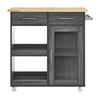 Culinary Kitchen Cart With Towel Bar  - No Shipping Charges