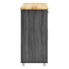 Cuisine Kitchen Cart by Modway| Brown