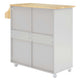Cuisine Kitchen Cart by Modway| Gray