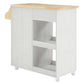 Culinary Kitchen Cart With Spice Rack  - No Shipping Charges