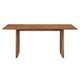 Modway Amistad 72’’ Solid Wood Modern Farmhouse Rectangular Walnut 70’’ Dining Table MDY-EEI-6339-WAL