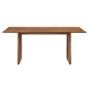 Modway Amistad 72’’ Solid Wood Modern Farmhouse Rectangular Walnut 70’’ Dining Table MDY-EEI-6339-WAL