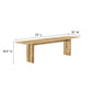 Amistad 72" Wood Bench  - No Shipping Charges