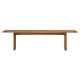 Modway Amistad 72’’ Solid Wood Modern Farmhouse Dining Bench in Walnut MDY-EEI-6345-WAL