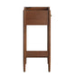 Modway Zaire 18” Mid-Century Bathroom Vanity Cabinet Washstand in Walnut-Sink Basin Not Included 18 Inches MDY-EEI-6351-WAL