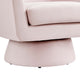 Modway Astral Performance Velvet Accent Swivel Chair in Pink MDY-EEI-6360-PNK
