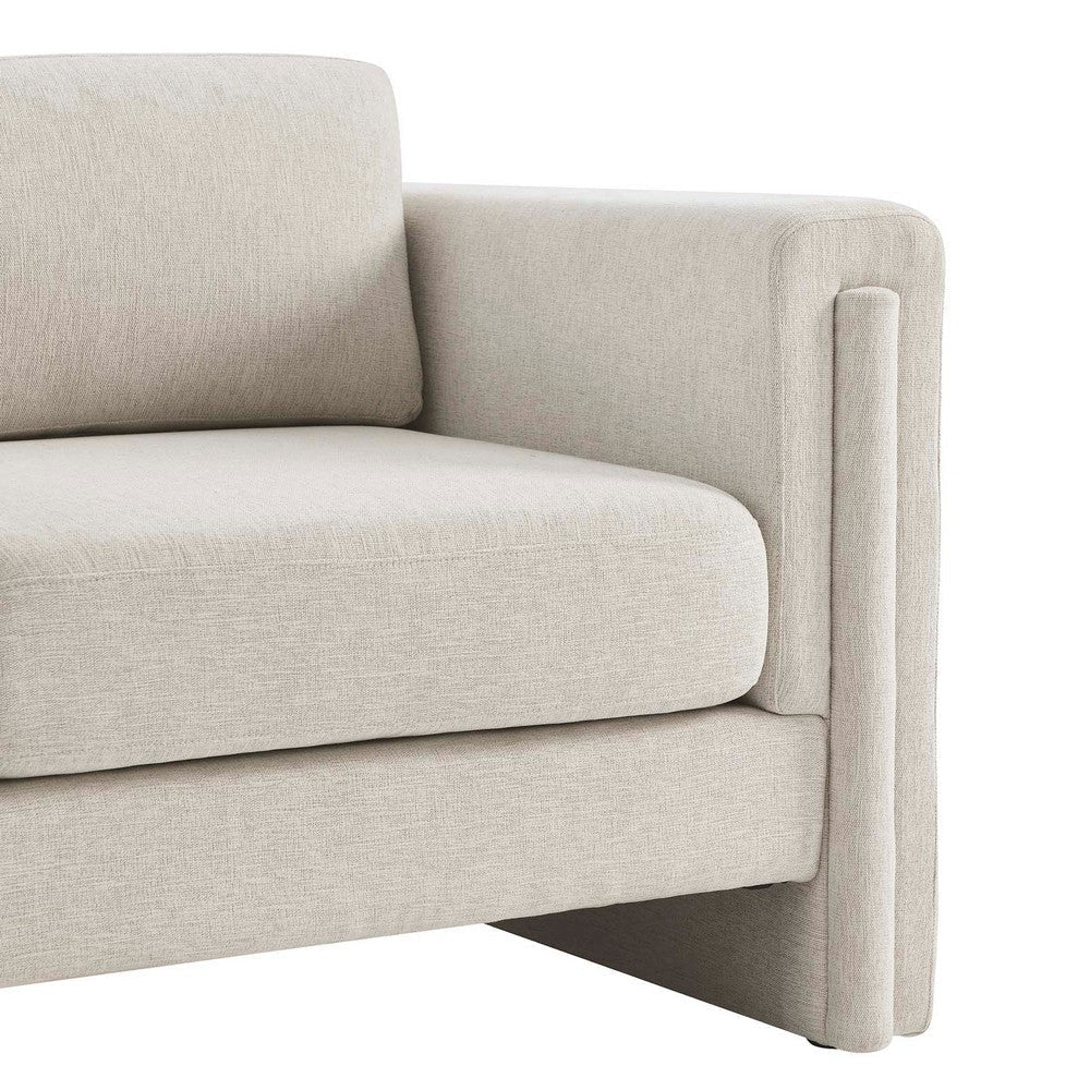 Modway EEI-6373-IVO Visible Fabric Armchair Ivory MDY-EEI-6373-IVO
