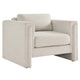 Modway EEI-6373-IVO Visible Fabric Armchair, Ivory
