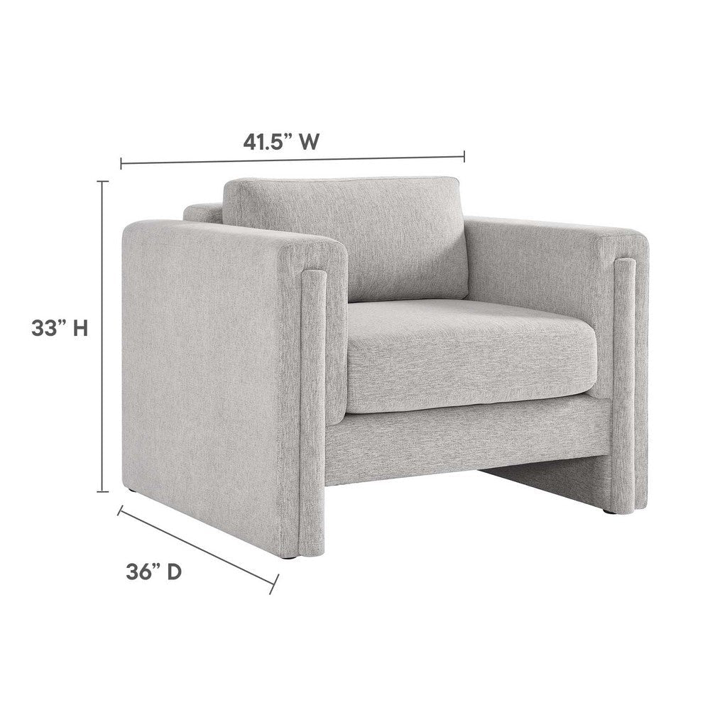 Visible Fabric Armchair  - No Shipping Charges