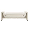Waverly Boucle Fabric Bench  - No Shipping Charges