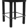 Toulouse Boucle Fabric Counter Stool - No Shipping Charges MDY-EEI-6383-BLK-BLK