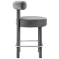 Toulouse Performance Velvet Counter Stool  - No Shipping Charges