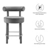 Toulouse Performance Velvet Counter Stool  - No Shipping Charges