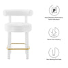 Toulouse Performance Velvet Counter Stool  - No Shipping Charges