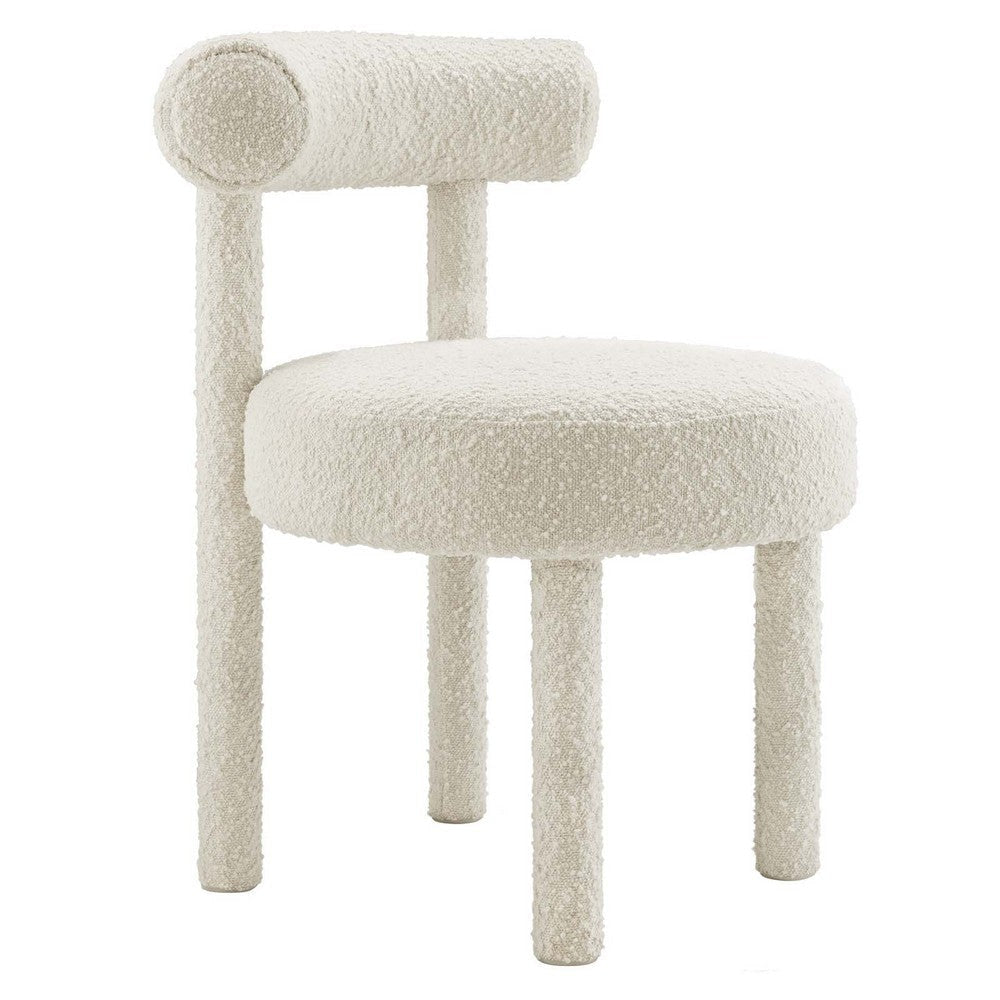 Modway Toulouse Dining-Chairs, Ivory