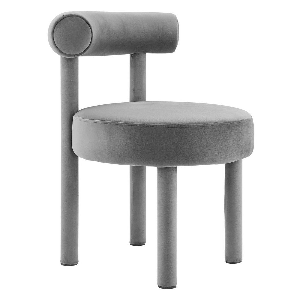 Modway Toulouse Dining-Chairs, Gray