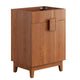 Modway EEI-6399-WAL Miles 24” Bathroom Vanity Cabinet (Sink Basin Not Included), Walnut