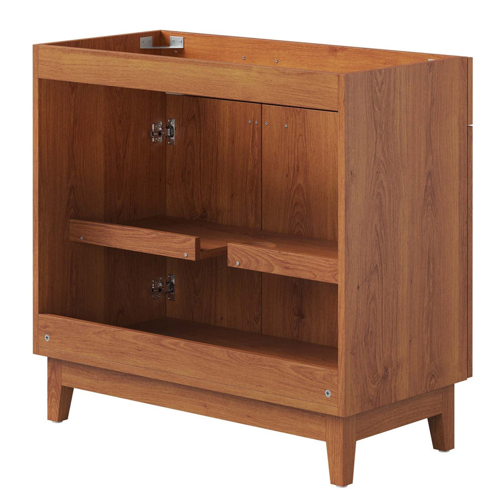 Modway Miles Vanity Walnut
