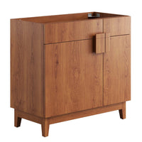 Modway Miles Vanity, Walnut