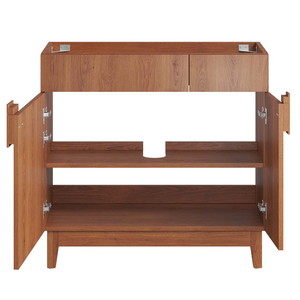 Modway Miles Vanity Walnut