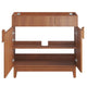 Modway Miles Vanity Walnut