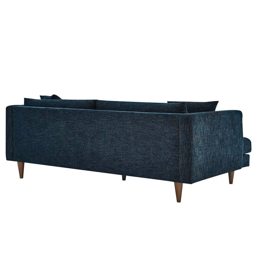 Modway Zoya Sofas Navy Fabric MDY-EEI-6405-HEA