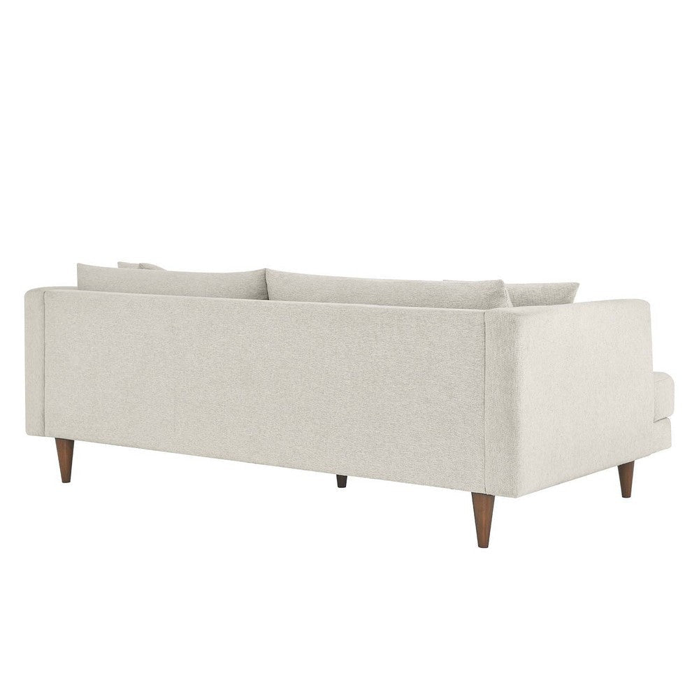 Modway Zoya Sofas Ivory Fabric MDY-EEI-6405-HEI