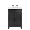 Steamforge 24’’ Bathroom Vanity MDY-EEI-6413-WHI-BLK
