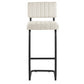 Modway EEI-6473-BLK-IVO Parity Boucle Bar Stools - Set of 2 Black Ivory MDY-EEI-6473-BLK-IVO