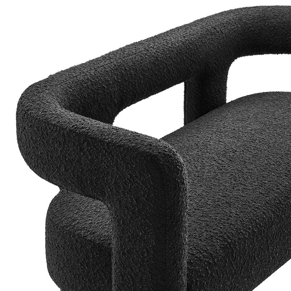 Modway Kayla Love Seats Black MDY-EEI-6477-BLK