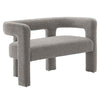 Modway Kayla Love Seats, Light Gray