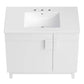 Modway Miles Vanity 36 Inch White White MDY-EEI-6484-WHI-WHI