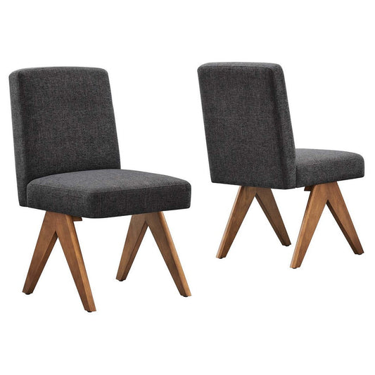 Lyra Fabric Dining Room Side Chair - Set of 2  - No Shipping Charges