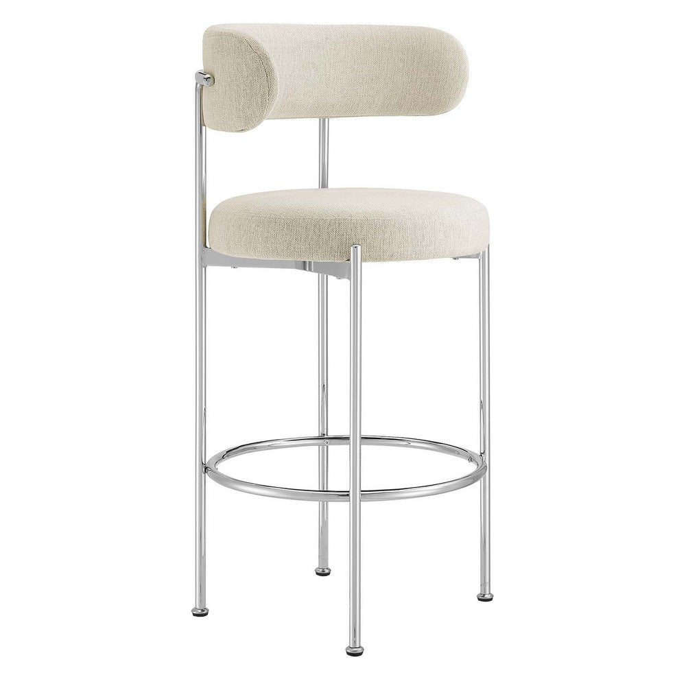 Albie Fabric Bar Stools - Set of 2  - No Shipping Charges
