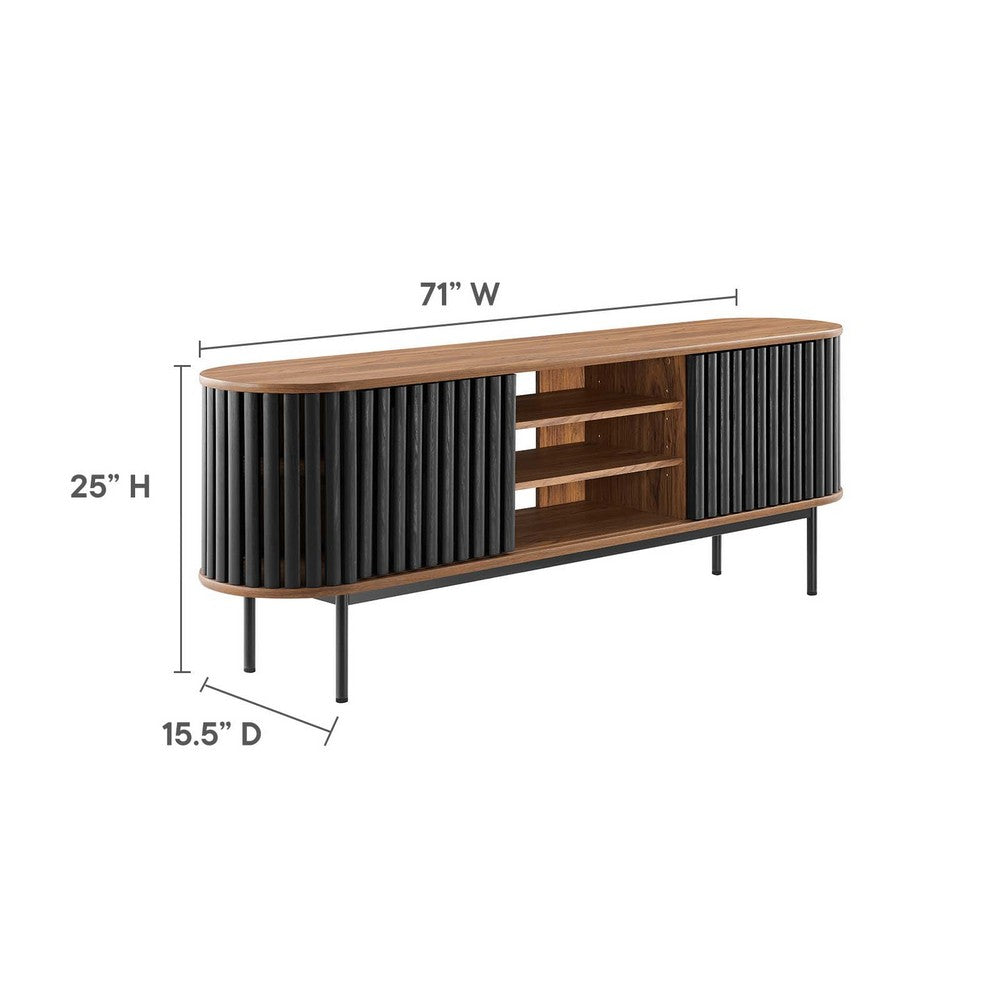 Fortitude 71" TV Stand - No Shipping Charges