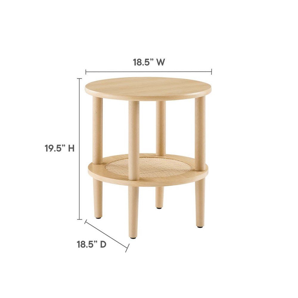 Torus Round Side Table  - No Shipping Charges