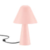 Jovial Metal Mushroom Table Lamp by Modway| Red