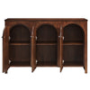 Modway Appia 3-Door Arched Door Sideboard Storage Cabinet Oak MDY-EEI-6536-OAK