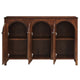 Modway Appia 3-Door Arched Door Sideboard Storage Cabinet Oak MDY-EEI-6536-OAK