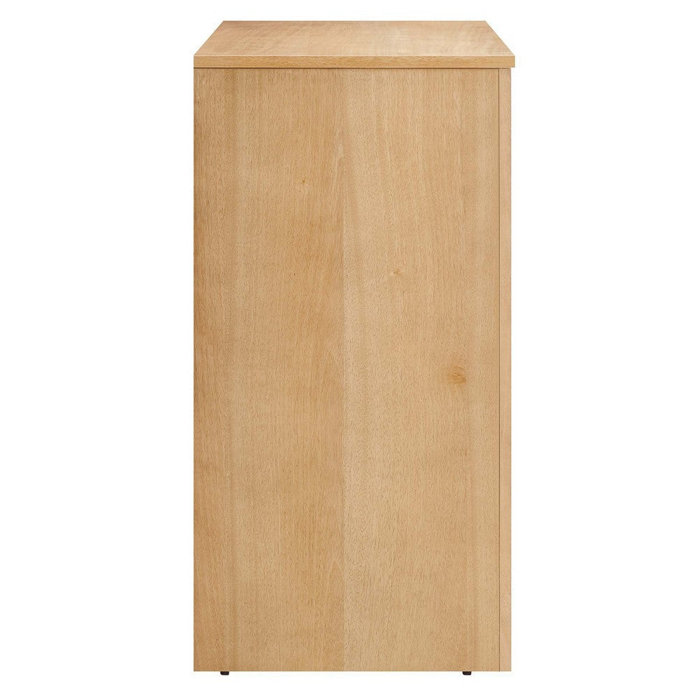 Modway Appia 2-Door Arched Door Storage Cabinet Oak MDY-EEI-6537-OAK