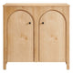 Modway Appia 2-Door Arched Door Storage Cabinet Oak MDY-EEI-6537-OAK