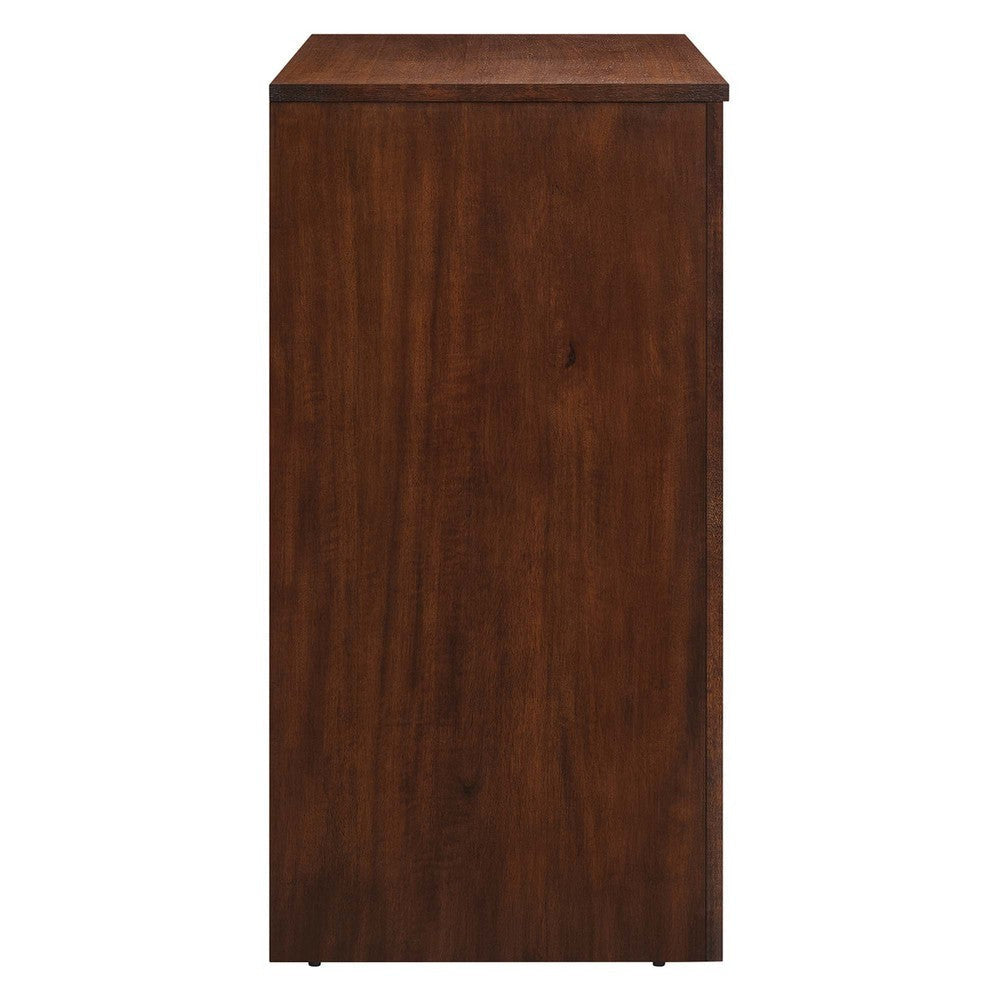 Modway Appia 2-Door Arched Door Storage Cabinet Oak MDY-EEI-6537-OAK