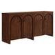 Appia Wood Grain 4-Door Sideboard Storage Cabinet by Modway