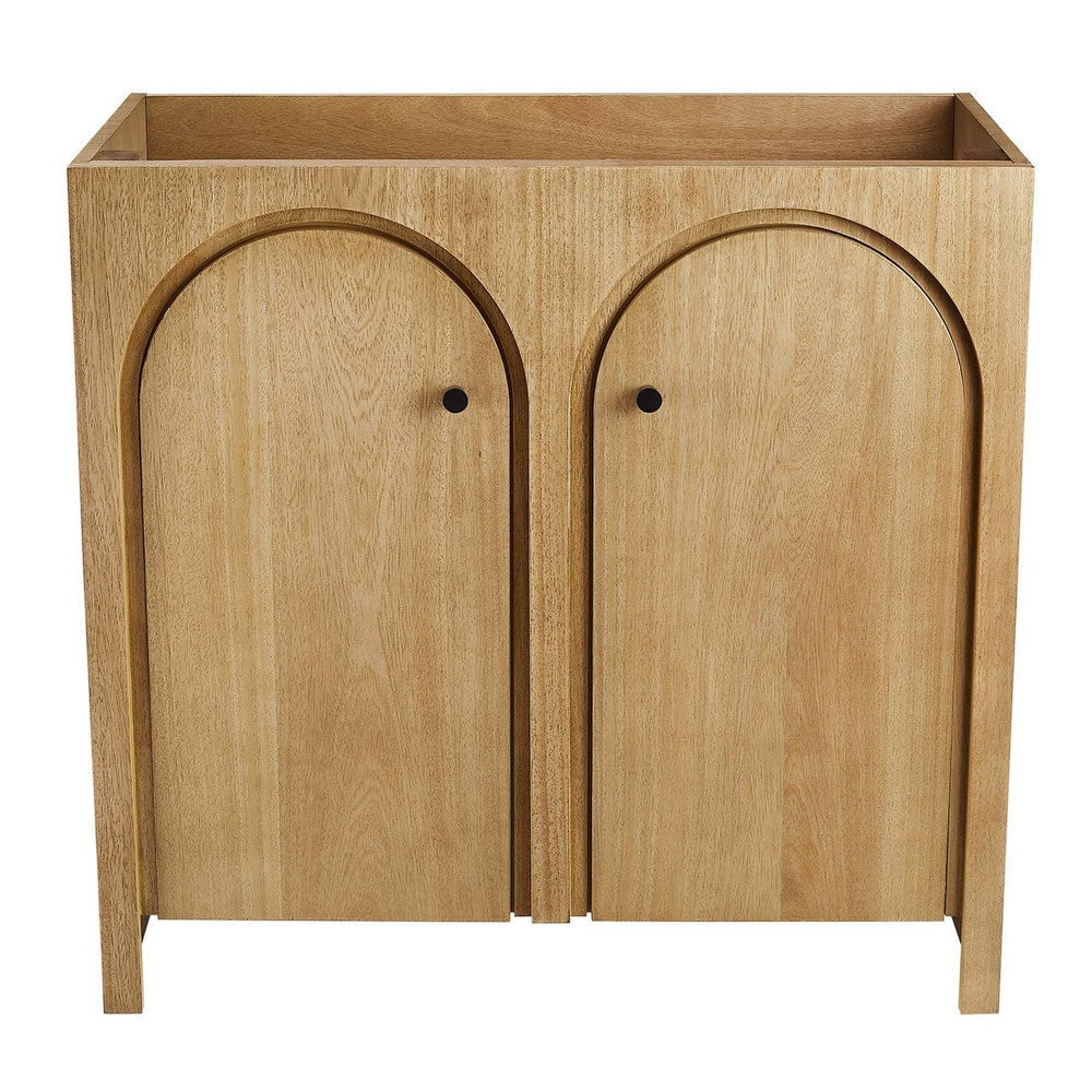 Modway Appia 36’’ Bathroom Vanity Cabinet (Sink Basin Not Included) Oak MDY-EEI-6540-OAK